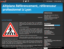 Tablet Screenshot of blog-altipiano-referencement.com